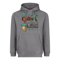 Storm give me coffee to get me started & jesus to keep me going Heavyweight Hoodie - BarkalooDesign