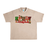 French Oak howdy christmas gingerman bread with cowboy Urban Heavy Tee - CowGirlArtShop
