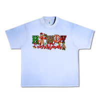 Grape Ice howdy christmas gingerman bread with cowboy Urban Heavy Tee - CowGirlArtShop
