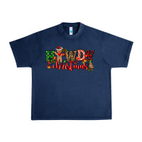 Navy howdy christmas gingerman bread with cowboy Urban Heavy Tee - CowGirlArtShop
