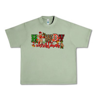 Oil Green howdy christmas gingerman bread with cowboy Urban Heavy Tee - CowGirlArtShop