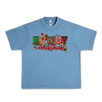 Pebble Blue howdy christmas gingerman bread with cowboy Urban Heavy Tee - CowGirlArtShop