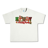 Pistachio howdy christmas gingerman bread with cowboy Urban Heavy Tee - CowGirlArtShop