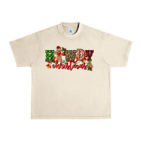 Sandshell howdy christmas gingerman bread with cowboy Urban Heavy Tee - CowGirlArtShop