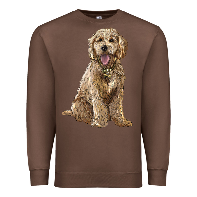 Goldendoodle Premium Sweatshirt by BarkalooDesign | Teevron