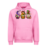 Fuchsia Pink hallothanksmas gnome Urban Hoodie - AdoDesignShop
