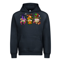 Navy hallothanksmas gnome Urban Hoodie - AdoDesignShop