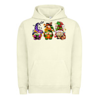 Pigment Pistachio hallothanksmas gnome Urban Hoodie - AdoDesignShop