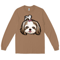 Toasted Coconut shih tzu Long Sleeve Tee - Jasminsmagicworld