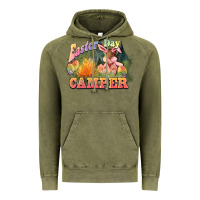 Vintage Olive Easter Day Camper Vintage Hoodie - HowdyJamesFarm
