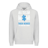 Dove Grey lil autism mom Premium Hoodie - CowhideDigitalArt