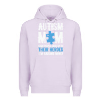 Lilac lil autism mom Premium Hoodie - CowhideDigitalArt