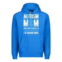 True Royal lil autism mom Premium Hoodie - CowhideDigitalArt