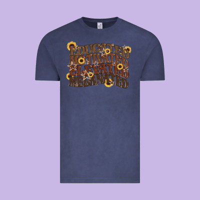 Educated Motivated Elevated Melanated Juneteenth Vintage Tee Designed By Cowgirlartshop