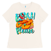 Bone Beach please Ladies Tee - NancyCooperArtShop