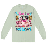 Matcha don't go bacon my heart olivia Long Sleeve Tee - OliviaCreatesArt