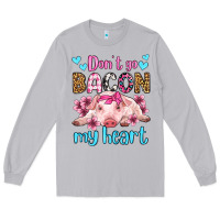 Moon Dust don't go bacon my heart olivia Long Sleeve Tee - OliviaCreatesArt