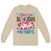 Mushroom don't go bacon my heart olivia Long Sleeve Tee - OliviaCreatesArt