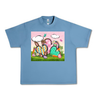 Pebble Blue easter Urban Heavy Tee - CowGirlArtShop