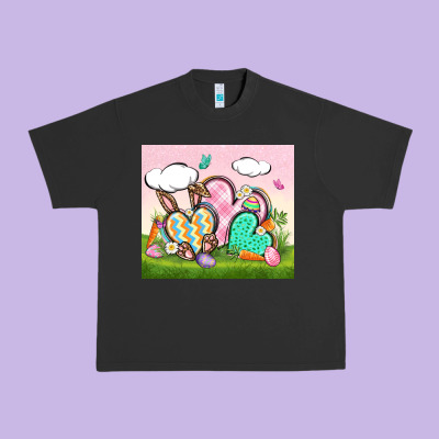 Easter Urban Heavy Tee Designed By Cowgirlartshop