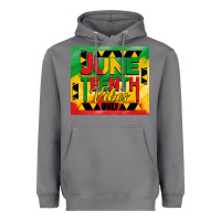 Juneteenth Vibes Only Tumbler Heavyweight Hoodie | Teevron