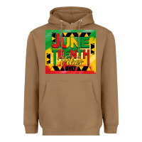 Toasted Coconut juneteenth vibes only tumbler Heavyweight Hoodie - BarkalooDesign