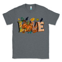 Charcoal Heather Fall love Classic Tee - NancyCooperArtShop