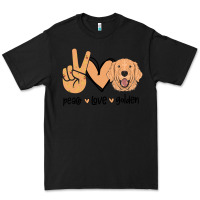 Black Peace Love Golden Premium Tee - Bettercallsaul