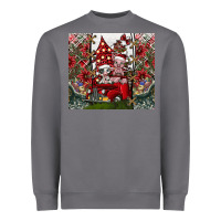 Storm merry Christmas Heavyweight Sweatshirt - CowhideDigitalArt