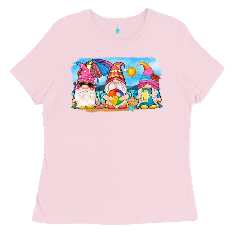 Summer Gnomes Ladies Tee by NancyCooperArtShop | Teevron