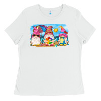 White summer gnomes Ladies Tee - NancyCooperArtShop
