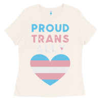 Bone proud trans ally transgender Ladies Tee - trangStudio