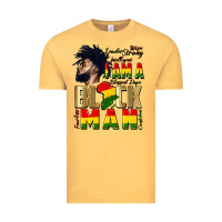 Vintage Mustard i am a black man Vintage Tee - CowGirlArtShop