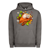 Pigment Tornado pumpkin pie with daisies and cinnamon Urban Hoodie - AdoDesignShop