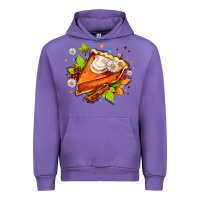 Tulip pumpkin pie with daisies and cinnamon Urban Hoodie - AdoDesignShop