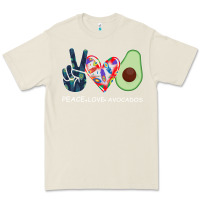 Bone PEACE LOVE AVOCADOS Premium Tee - Bettercallsaul