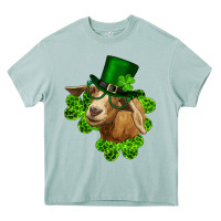 Arona st. patrick's day goat clovers and leprechaun hat Heavy Core Tee - RanaPortraitStore