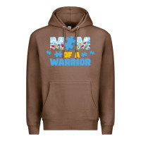 Chestnut LIL Autism Mom Premium Hoodie - CowhideDigitalArt