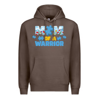 Coffee LIL Autism Mom Premium Hoodie - CowhideDigitalArt