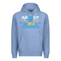 Colony Blue LIL Autism Mom Premium Hoodie - CowhideDigitalArt