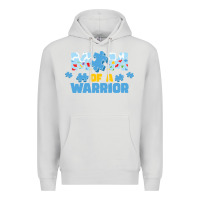 Dove Grey LIL Autism Mom Premium Hoodie - CowhideDigitalArt
