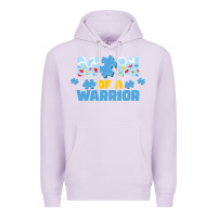 Lilac LIL Autism Mom Premium Hoodie - CowhideDigitalArt