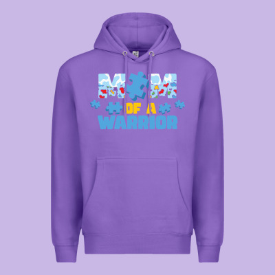 Lil Autism Mom Premium Hoodie Designed By Cowhidedigitalart