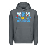 Rock LIL Autism Mom Premium Hoodie - CowhideDigitalArt