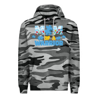 Slate Camo LIL Autism Mom Premium Hoodie - CowhideDigitalArt