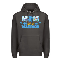 Smoke LIL Autism Mom Premium Hoodie - CowhideDigitalArt