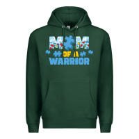 Sports Green LIL Autism Mom Premium Hoodie - CowhideDigitalArt