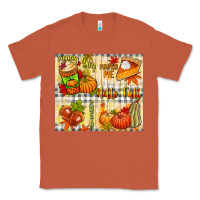 Copper Hello Fall pumpkins Classic Tee - NancyCooperArtShop
