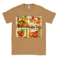 Toasted Coconut Hello Fall pumpkins Classic Tee - NancyCooperArtShop
