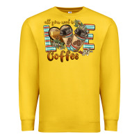 Lemon all you need is love coffee Premium Sweatshirt - BarkalooDesign